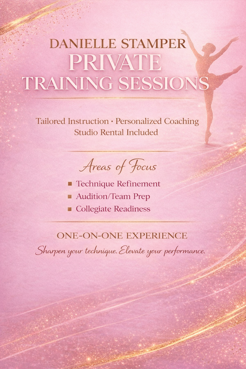 The Performance Lab Intensives | Some Cities Available